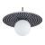 Lampa wisząca z ceramiki bolesławieckiej BOLL kobalt 8950 - Argon