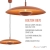 Lampa wisząca BOLTON terakota 8870 - Argon