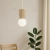 Lampa wisząca VOLANTE jasne drewno dąb naturalny 8951 - Argon