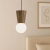 Lampa wisząca VOLANTE ciemne drewno dąb dark honey 8952 - Argon
