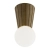 Plafon VOLANTE ciemne drewno dąb dark honey 8974 - Argon