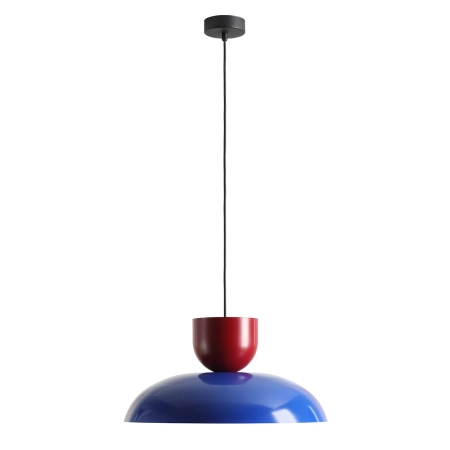 Aldex Lampa wisząca metalowa niebieska 47cm 1144G25_15_C z serii ELLA