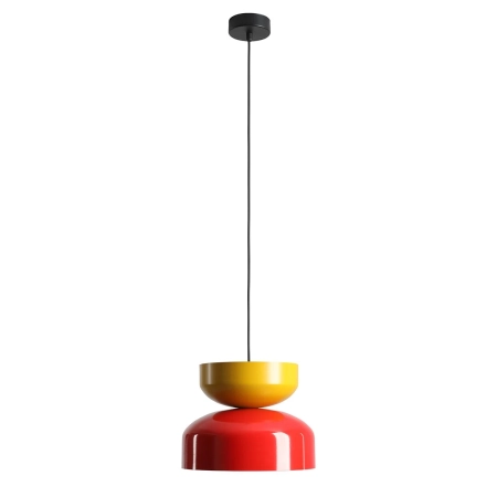 Aldex Lampa wisząca metalowa czarna 30cm 1132G19_14_C z serii TULA