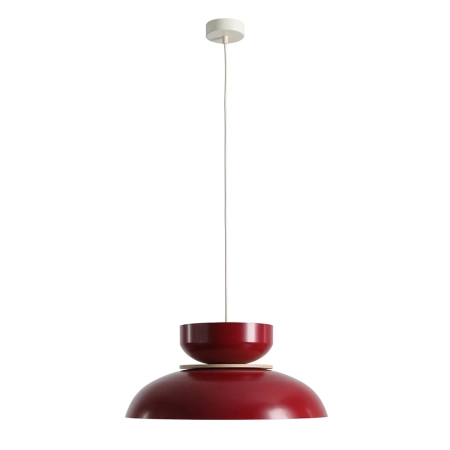 Aldex Lampa wisząca metalowa czerwona 47cm 1152G15_15_J z serii ALDO