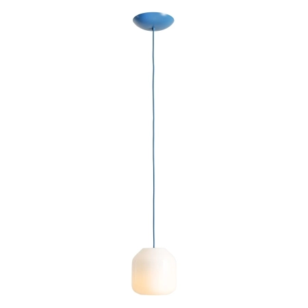 Aldex Lampa wisząca metalowa niebieska 1-punktowa 8500G31_S z serii FLASK SAPPHIRE