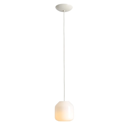 Aldex Lampa wisząca metalowa biała 18cm 8500G20_S z serii FLASK COTTON