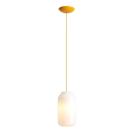 Aldex Lampa wisząca metalowa żółta 1-punktowa 8500G21_M z serii FLASK MIMOSA