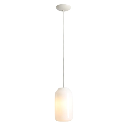 Aldex Lampa wisząca metalowa biała 19cm 8500G20_M z serii FLASK COTTON