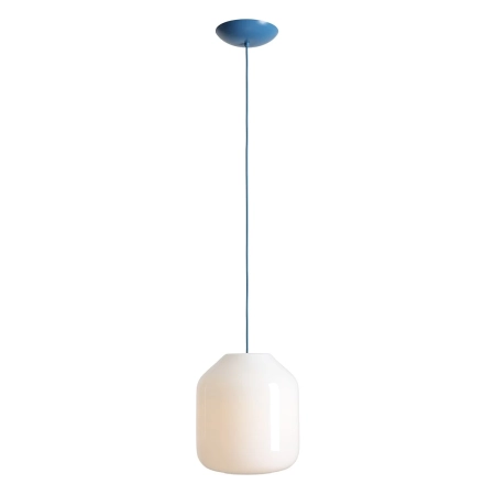 Aldex Lampa wisząca metalowa niebieska 27cm 8500G31_L z serii FLASK SAPPHIRE