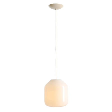 Aldex Lampa wisząca metalowa biała 27cm 8500G20_L z serii FLASK COTTON