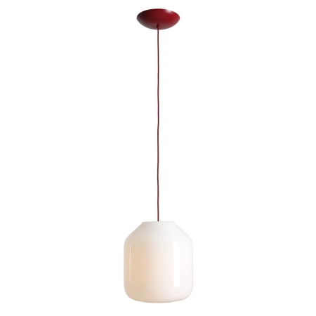Aldex Lampa wisząca metalowa czerwona 27cm 8500G15_L z serii FLASK
