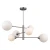 Lampa wisząca  Evora PND-55342-6-SN - Italux